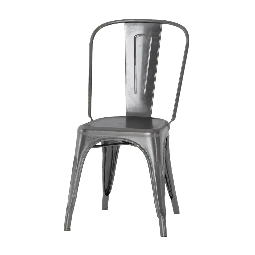 Tolix chair, perspective view - 3D render by Lampyre Studio
