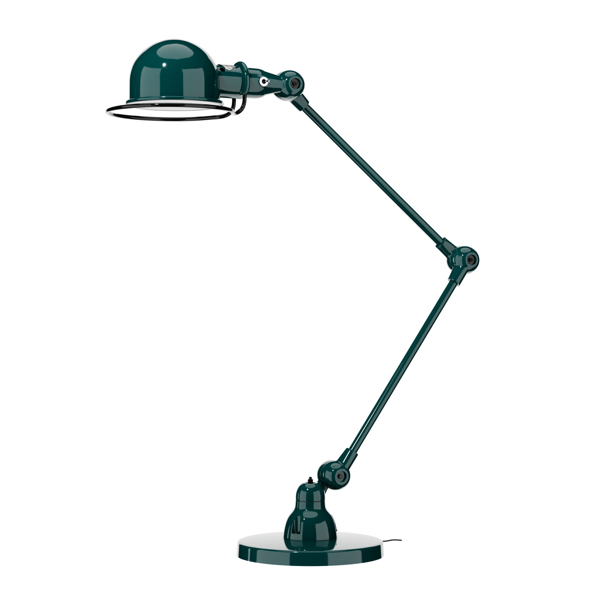 Jieldé Loft D6440 azul oceano brilhante, packshot 3D Lampyre