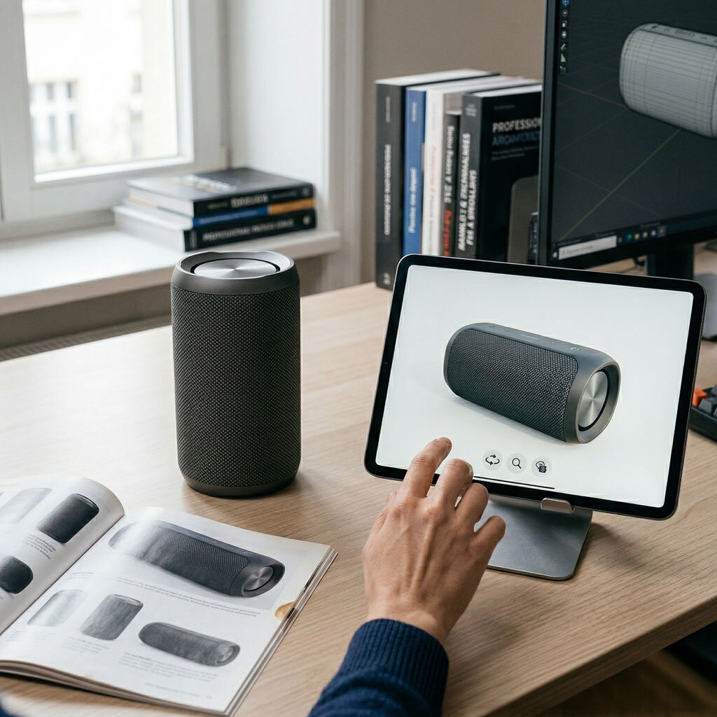 Online-3D-Viewer für Katalog, Lampyre Studio