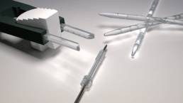Instruments et implants de chirurgie orthopédique 3D lampyre