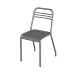 Chaise en métal galvanisé configurateur meuble extérieur jardin