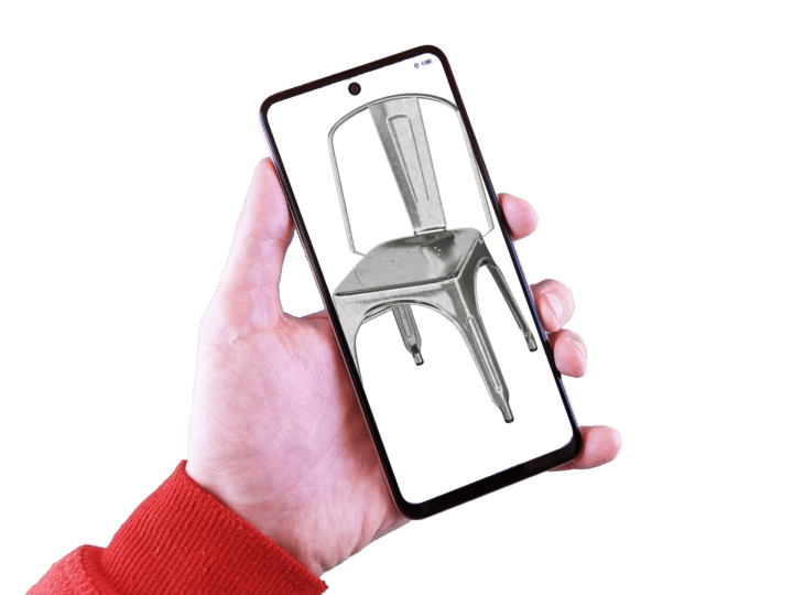 projeter meuble réalité augmentée téléphone